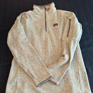 Patagonia pullover NBC Sports logo   Gray women’s large